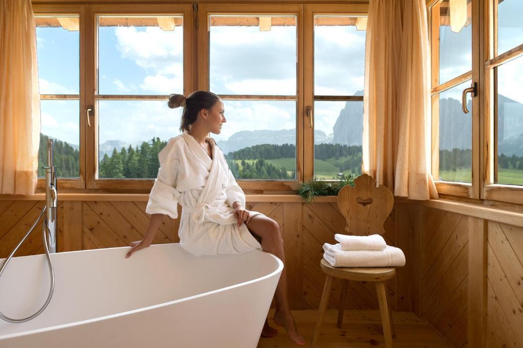 Sporthotel Sonne Alpe Di Siusi Dış mekan fotoğraf